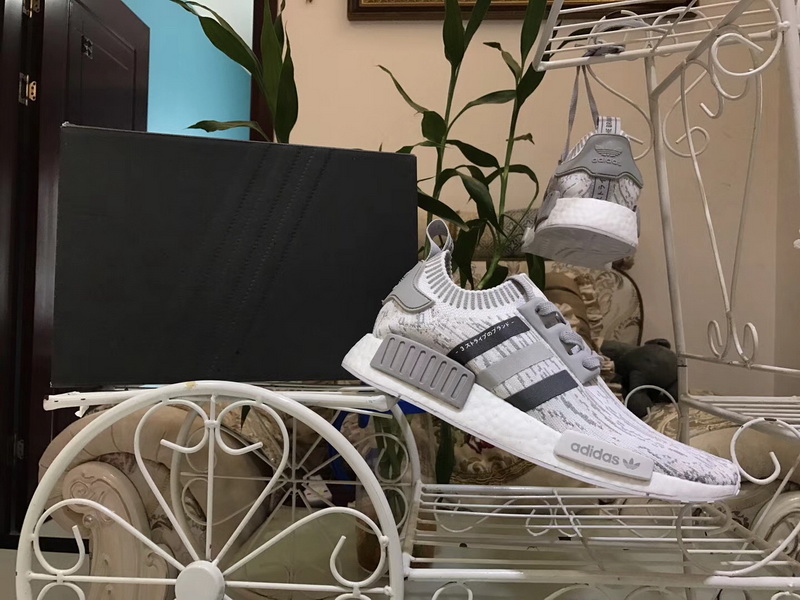 Authentic Adidas NMD R1 Boost“Grey and White”